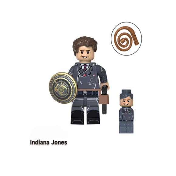 Indiana Jones 10 Minifigures Set - Custom Minifigures Building Block - Picture 7 of 10